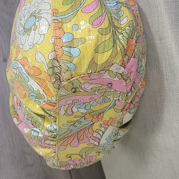 Kate Spade Floral Sequin Leather Women's Bag - Picture 7 of 13